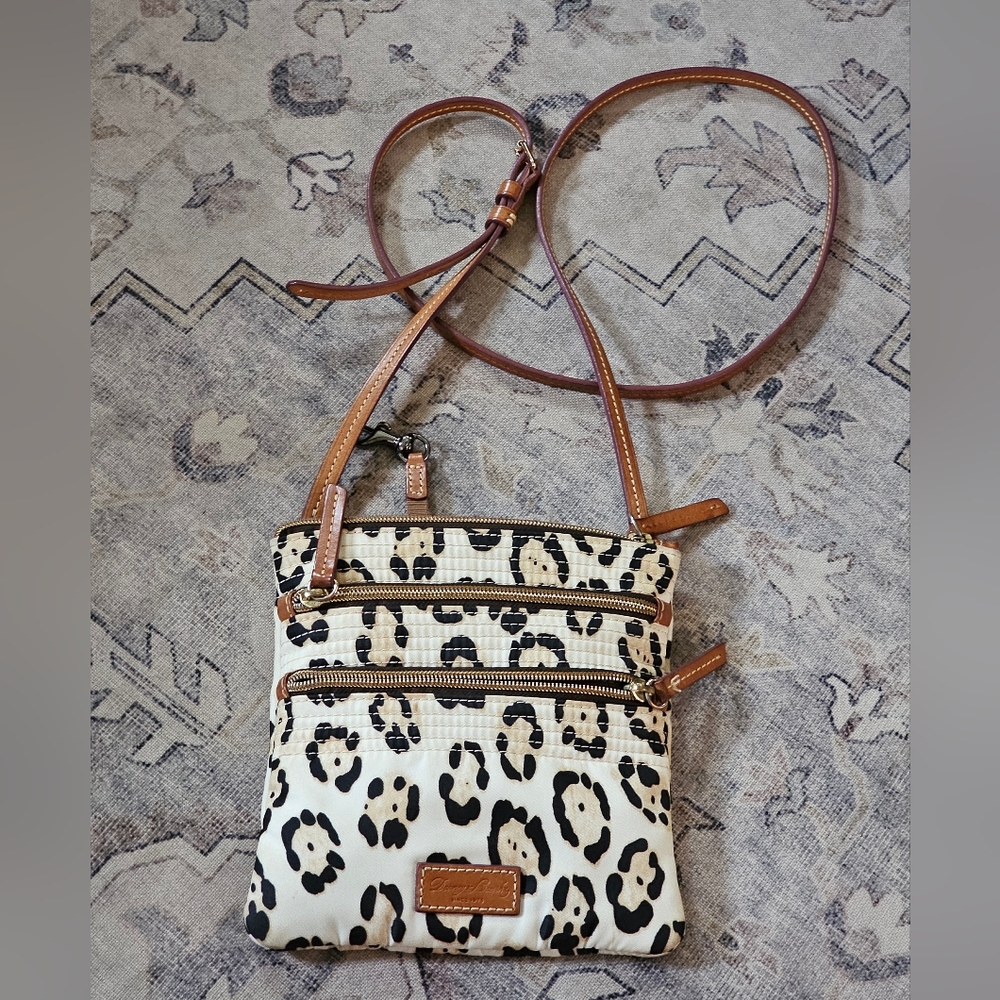 Dooney & Bourke Leopard Print Crossbody Bag